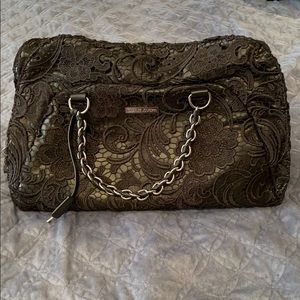 Charles Jourdan Black Lace Gina Satchel